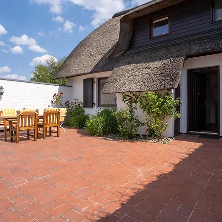 Thatched Roof House In St Peter Ording *